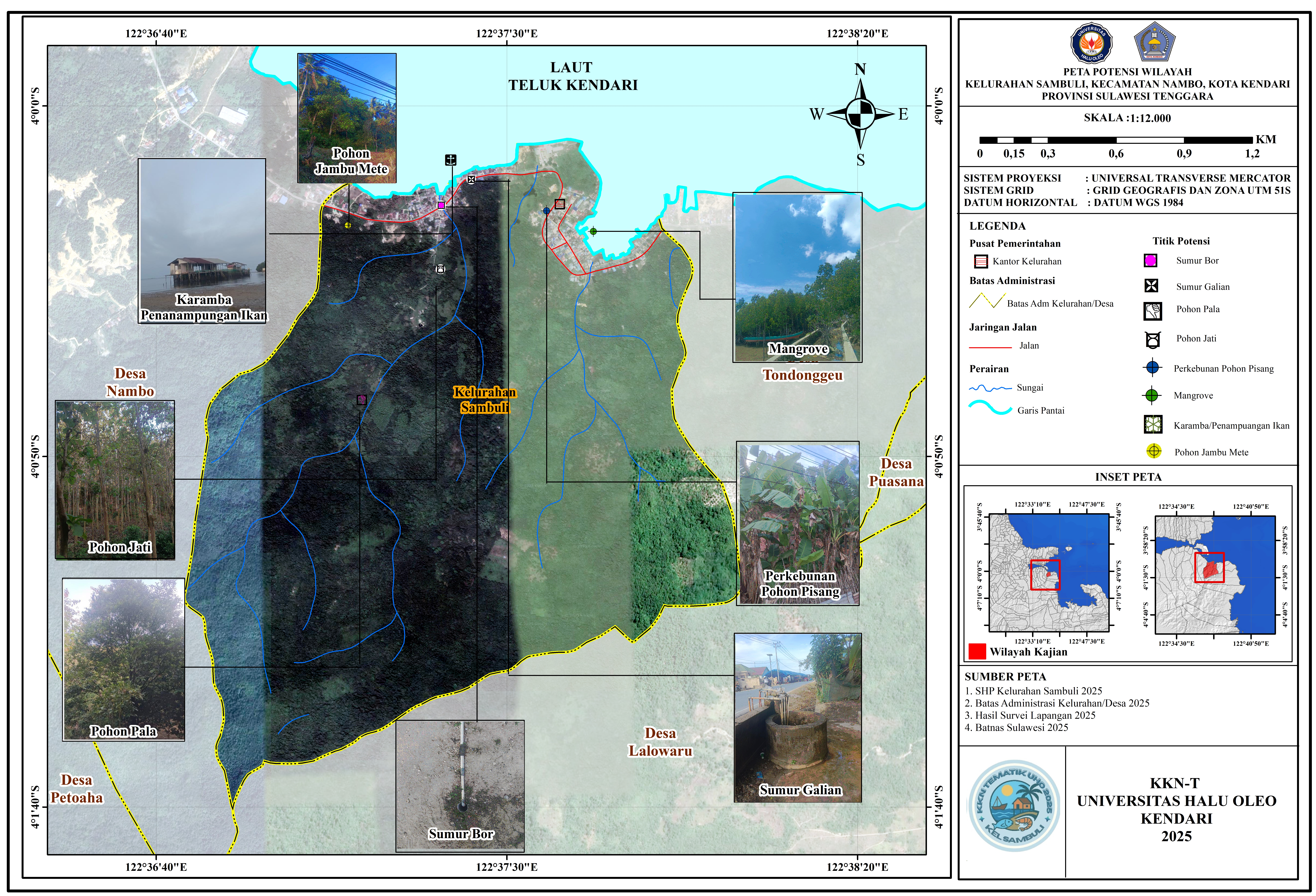 Peta Potensi Alam Kelurahan Sambuli
